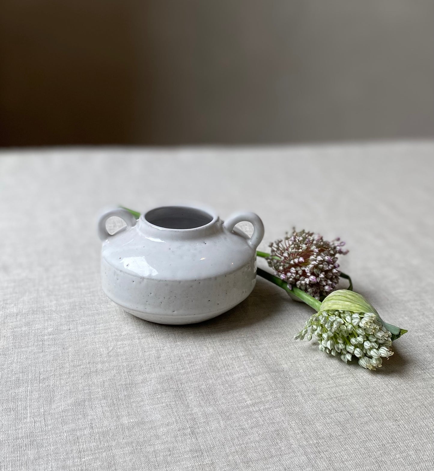 Loop Vase | Small White