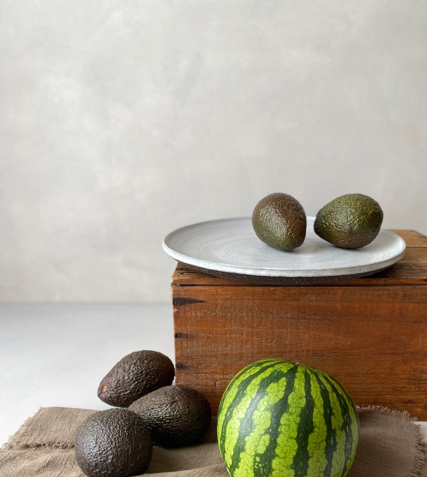 Platter | Black clay