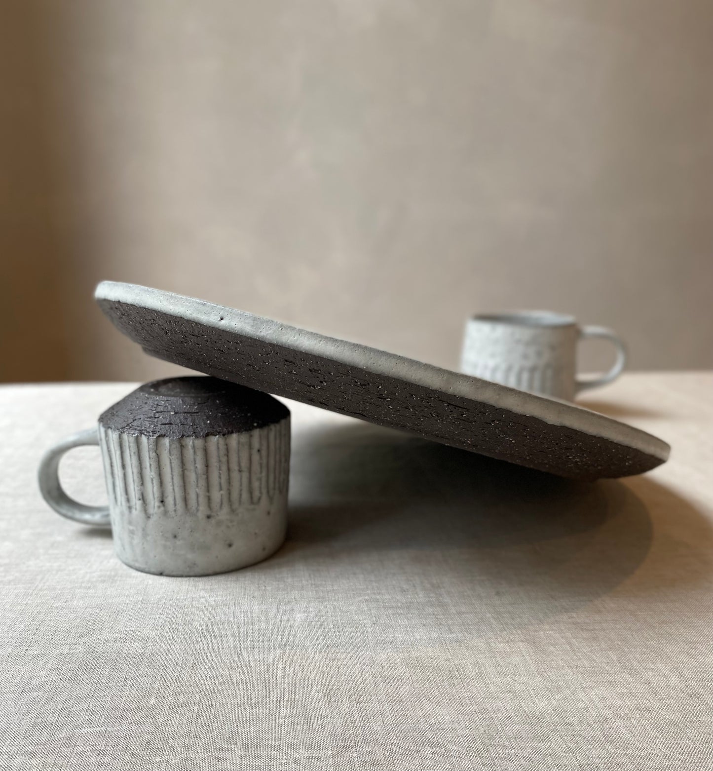 Platter | Black clay