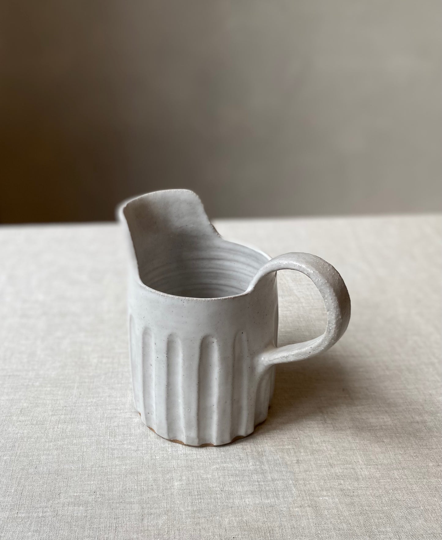 Small Fluted Jug