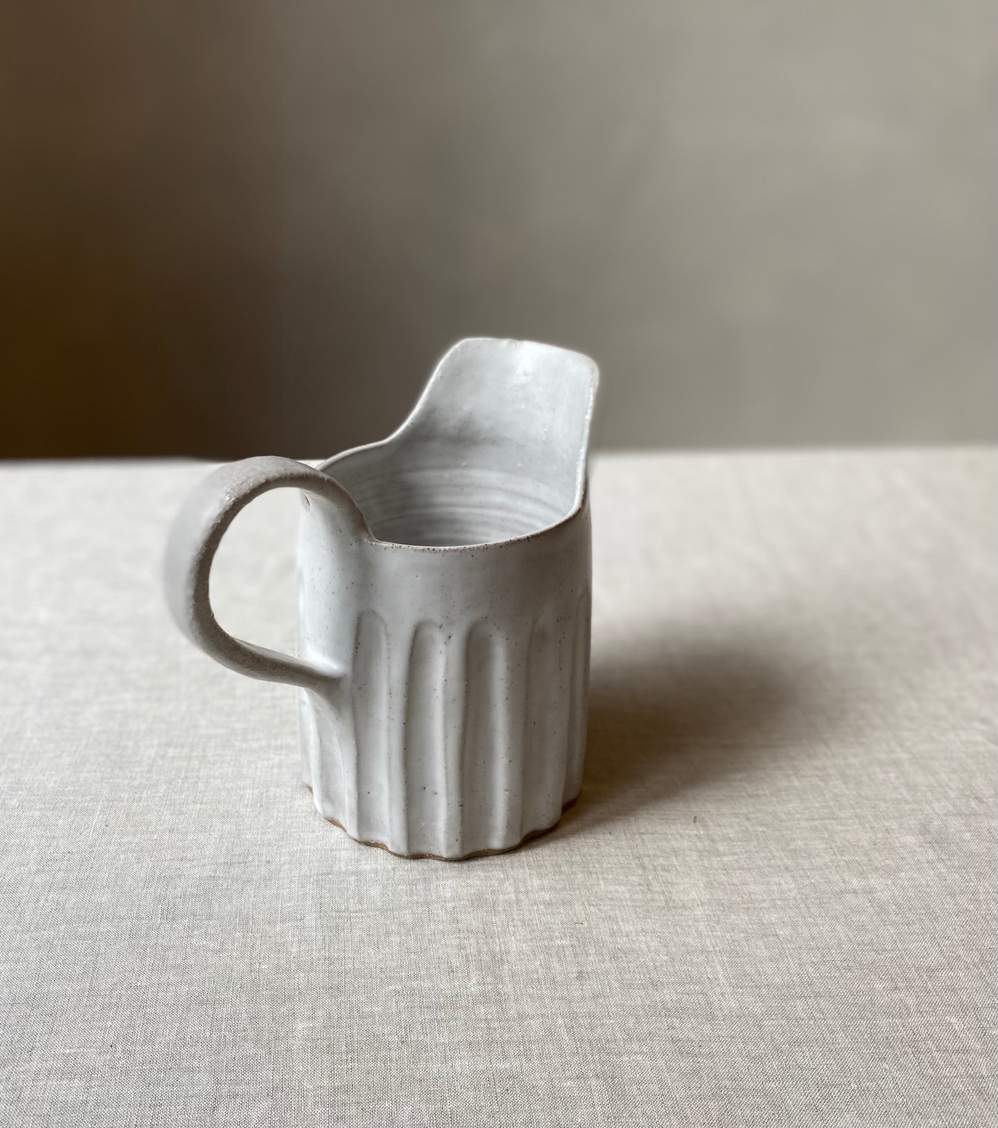 Small Fluted Jug