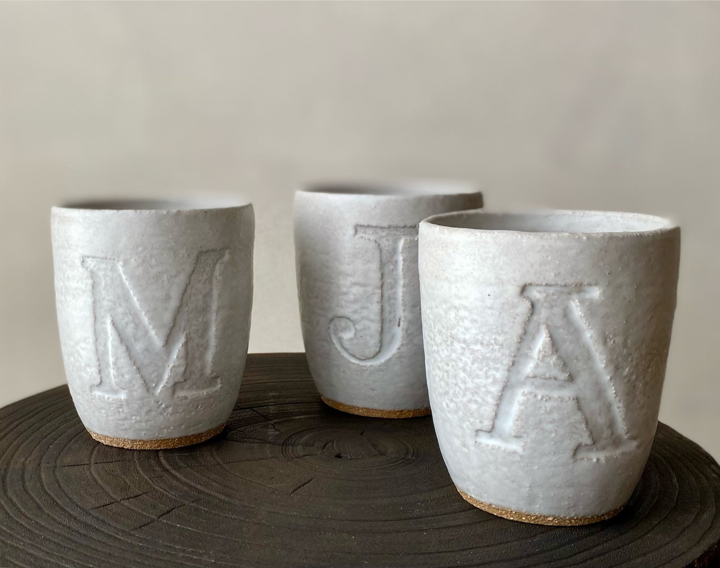 Monogram Cups