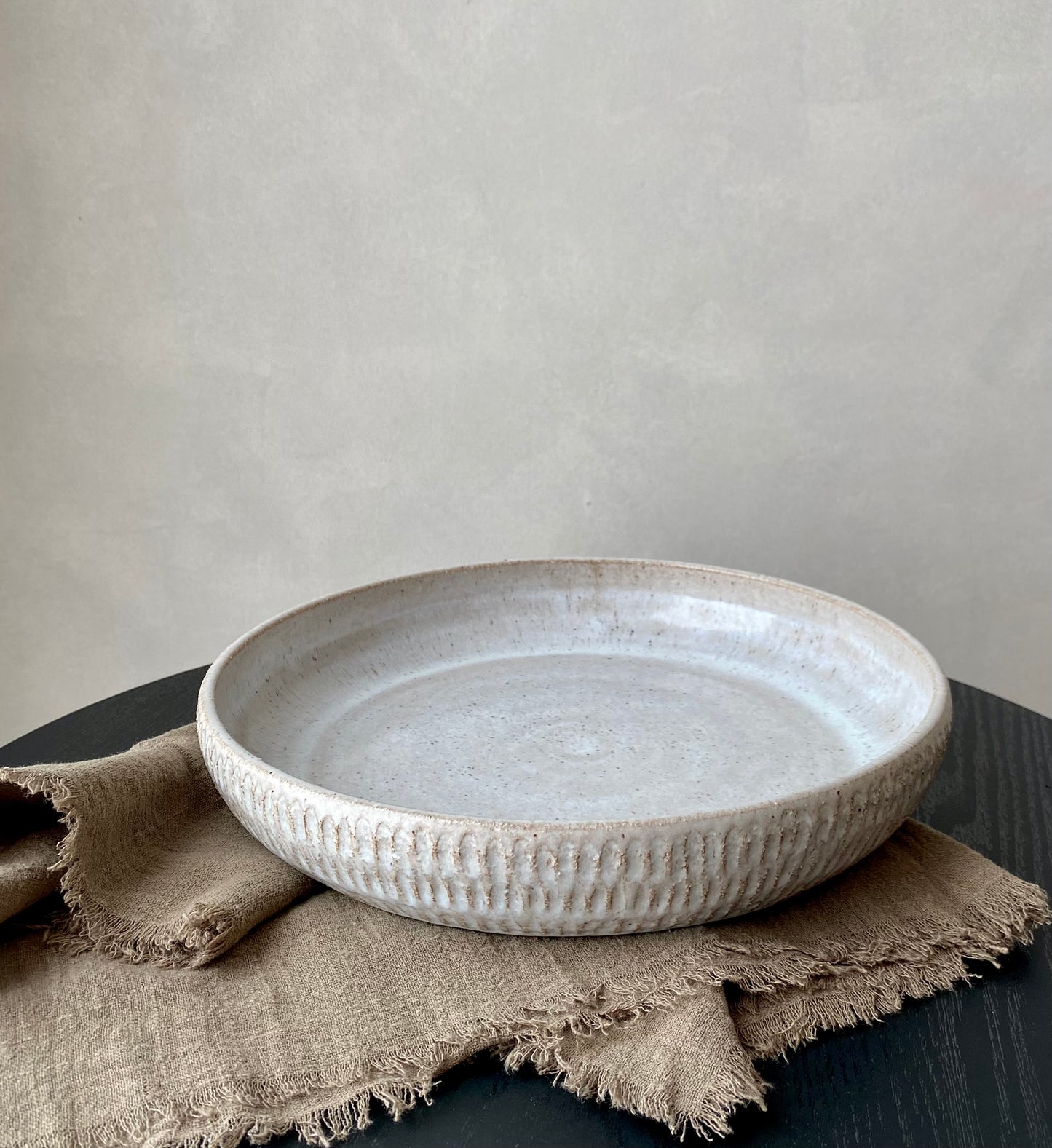 Carved Serving Bowl | Medium