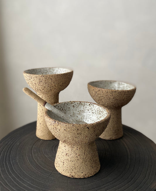 Mini pedestal bowls | small, medium and large