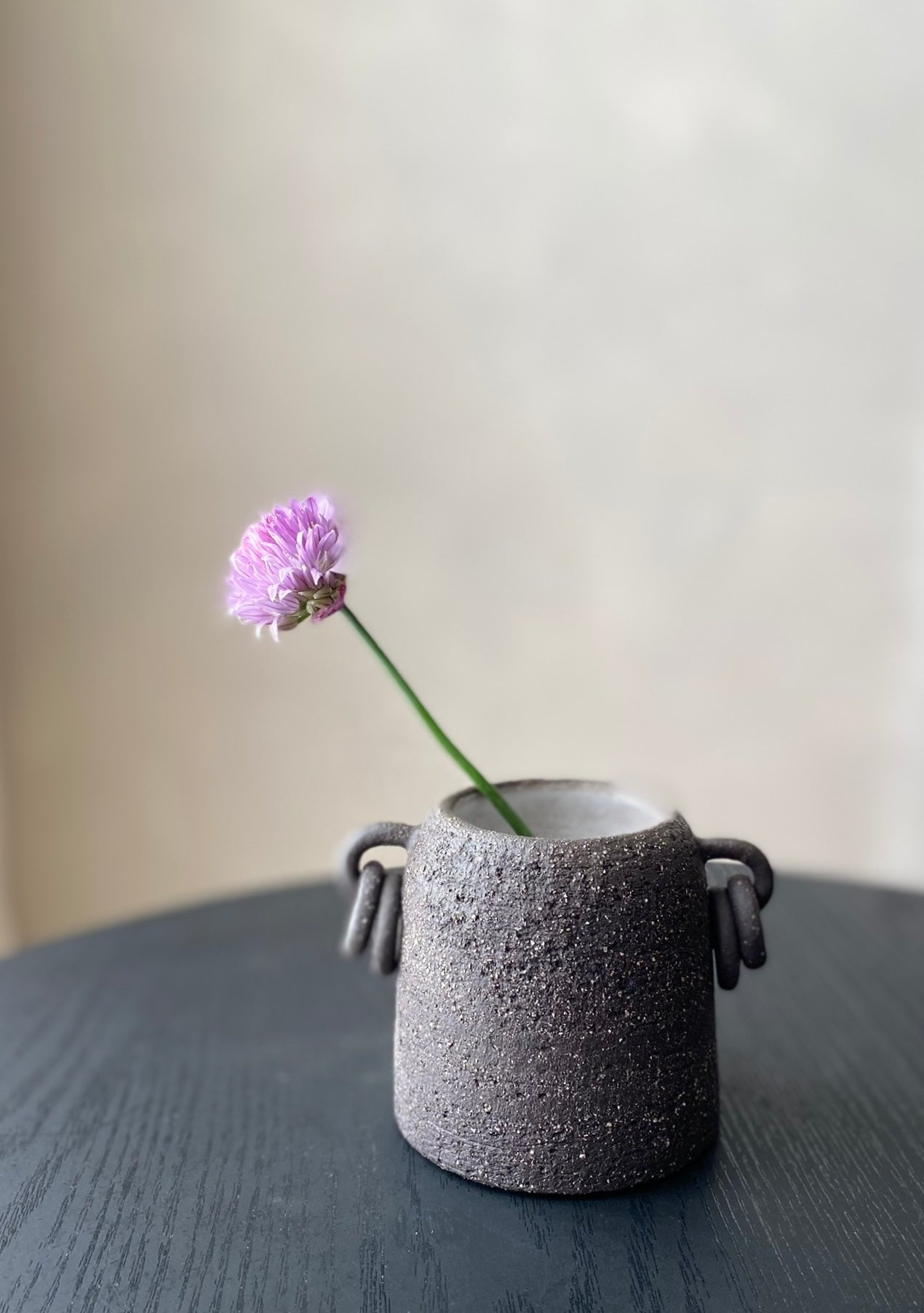 Earring Bud Vase | Black