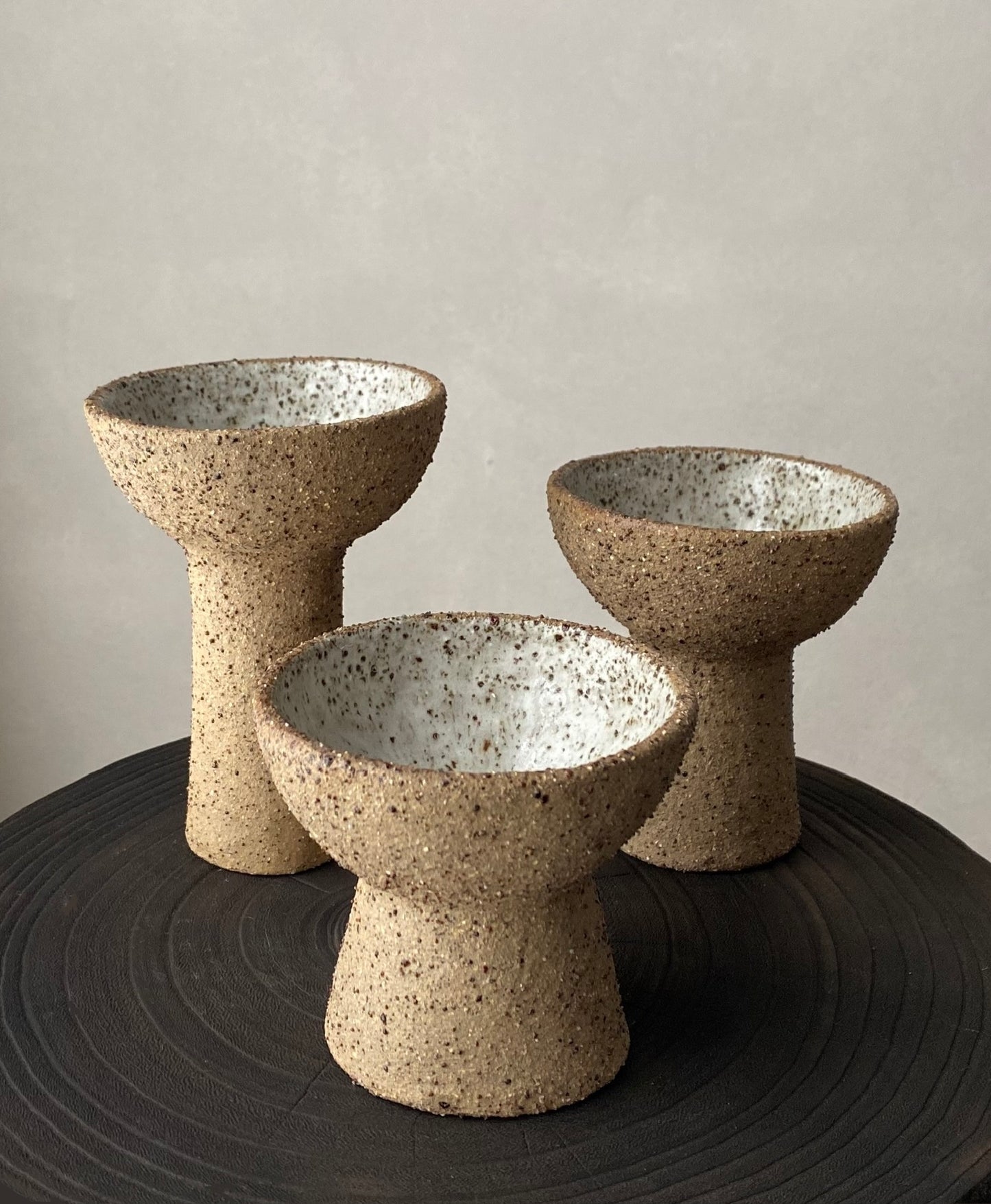 Mini pedestal bowls | small, medium and large