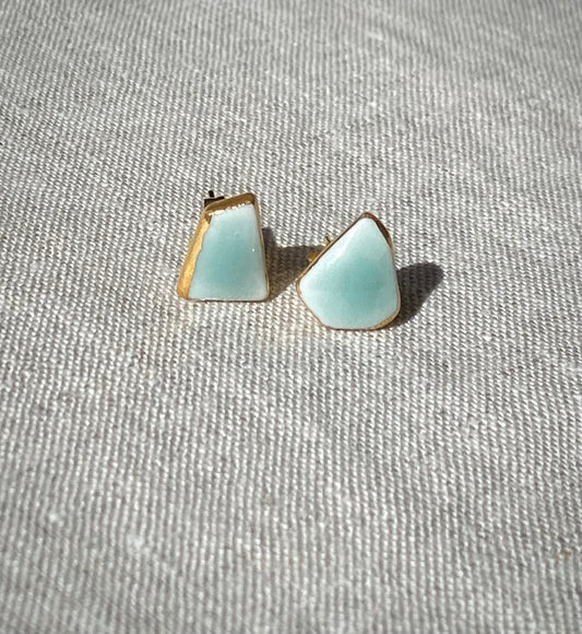 Fragment studs | celadon 3