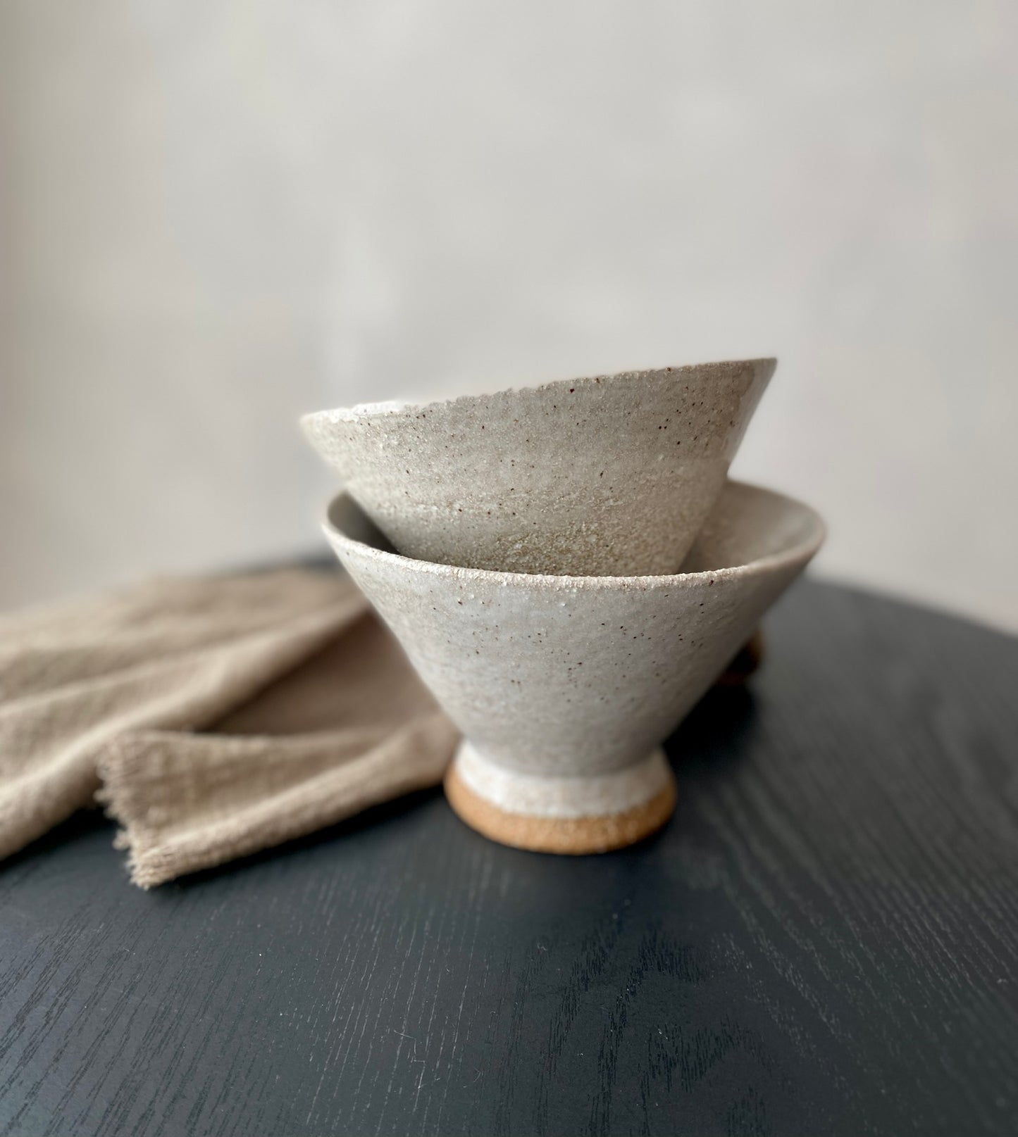 Footed Bowl | Speckle