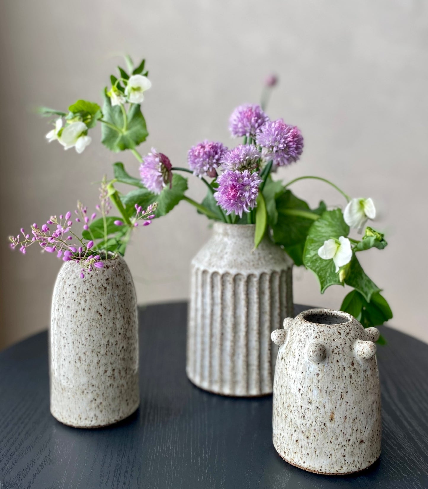 Urchin Bud Vase | Speckled