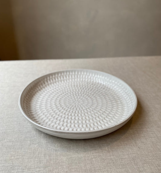 Carved Serving Bowl
