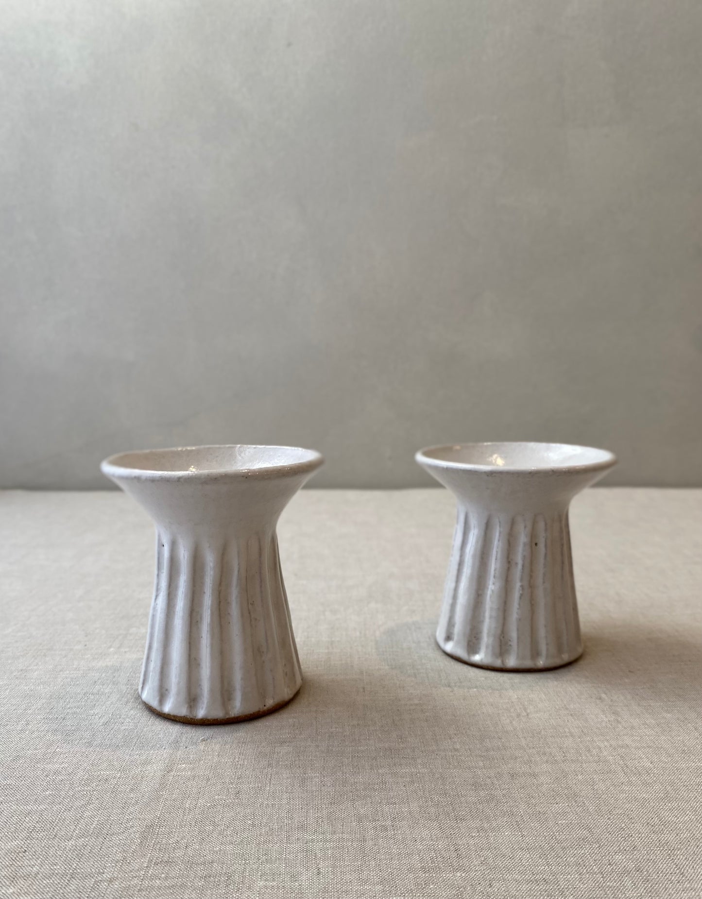 Fluted Candle Holders | 1