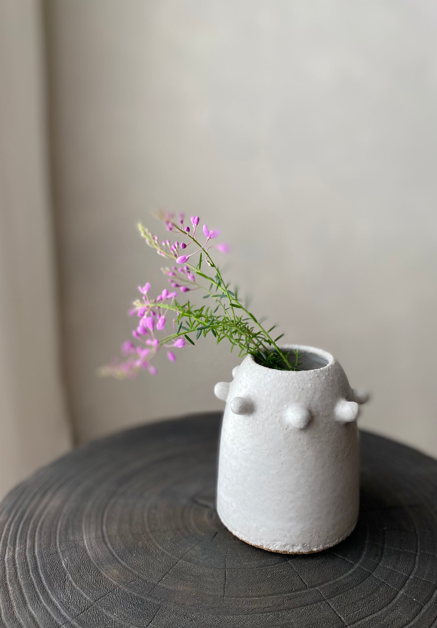 Urchin bud vase