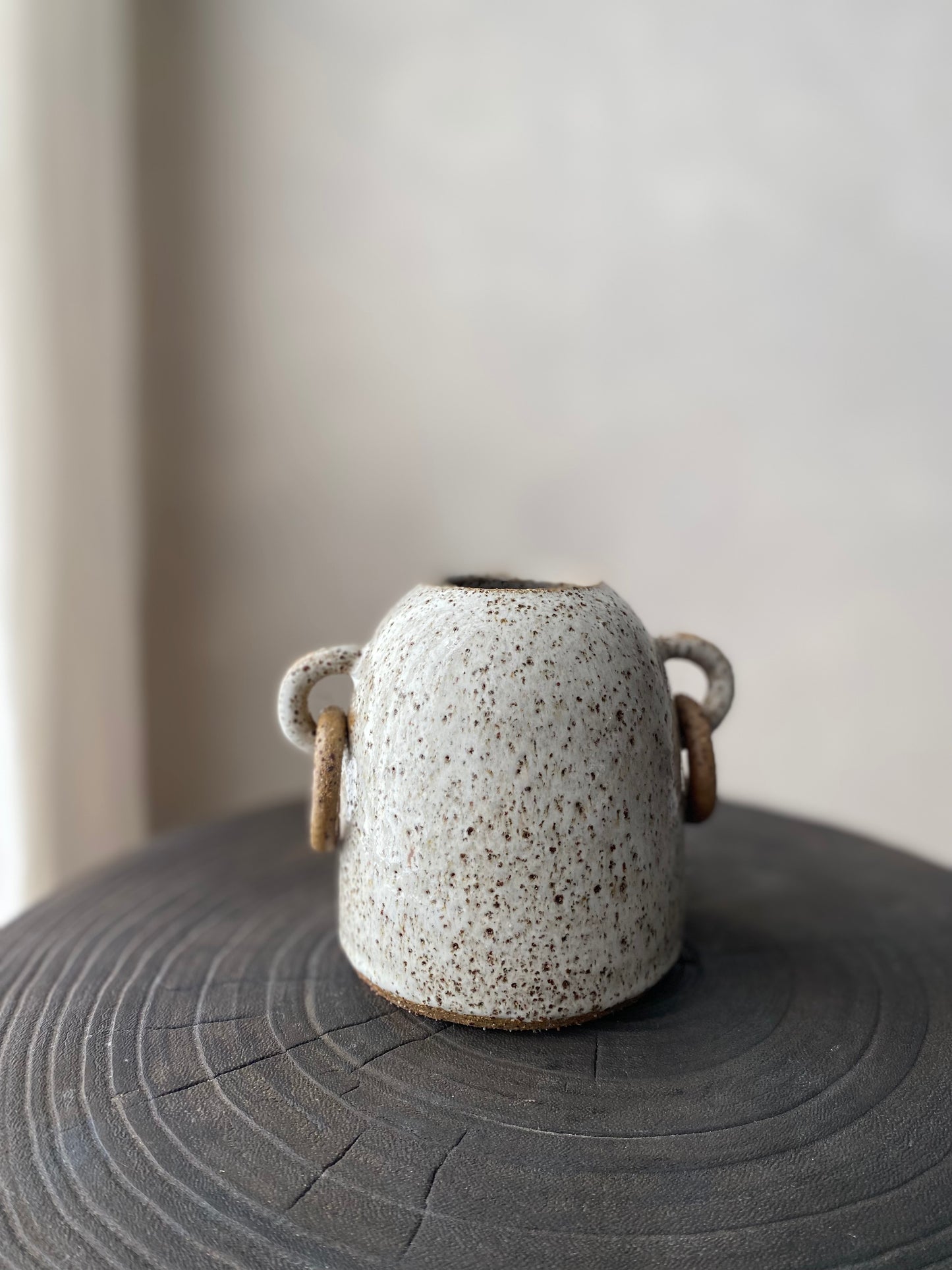 Earring Bud Vase | Speckled