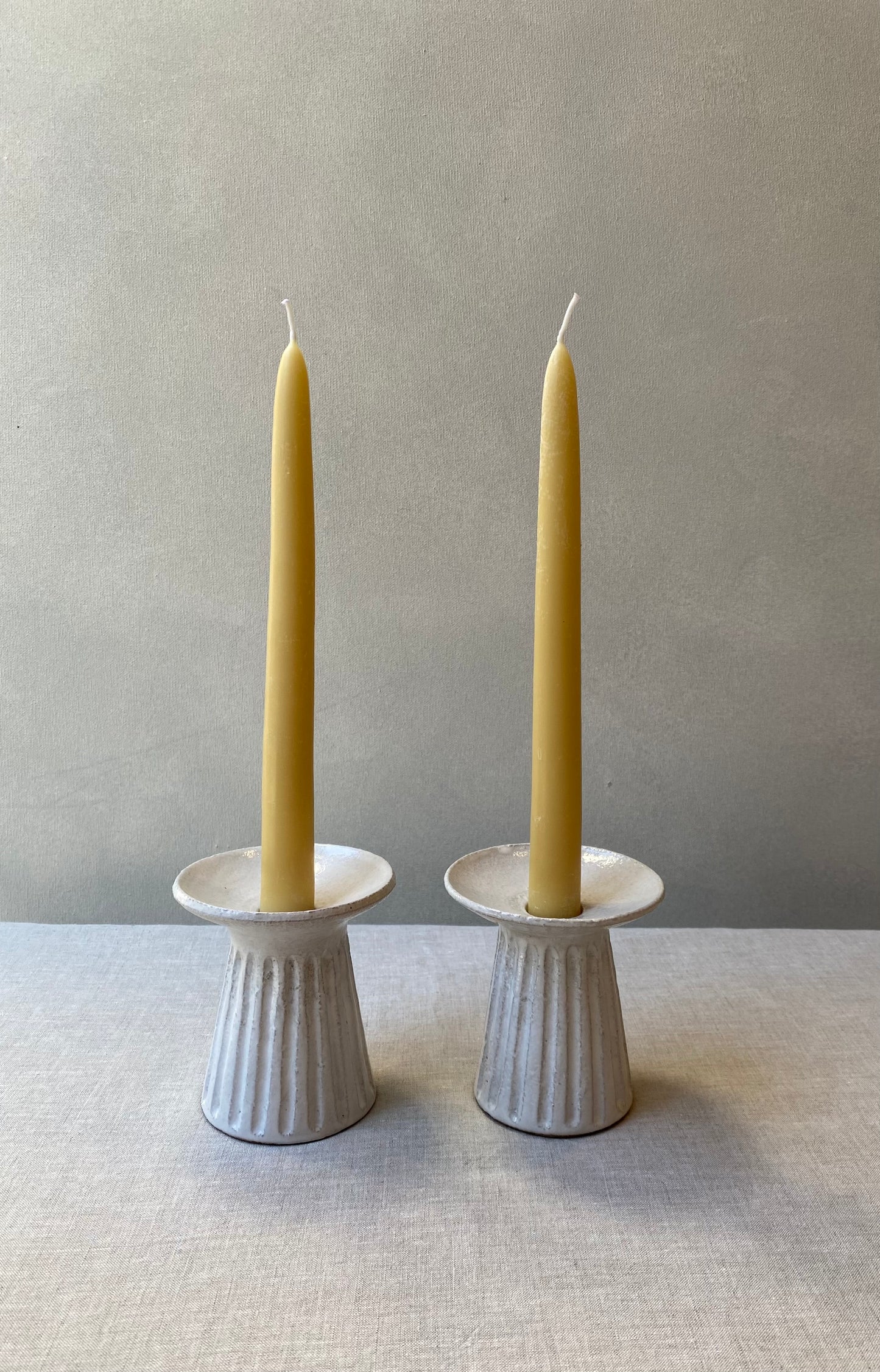 Fluted Candle Holders | 2