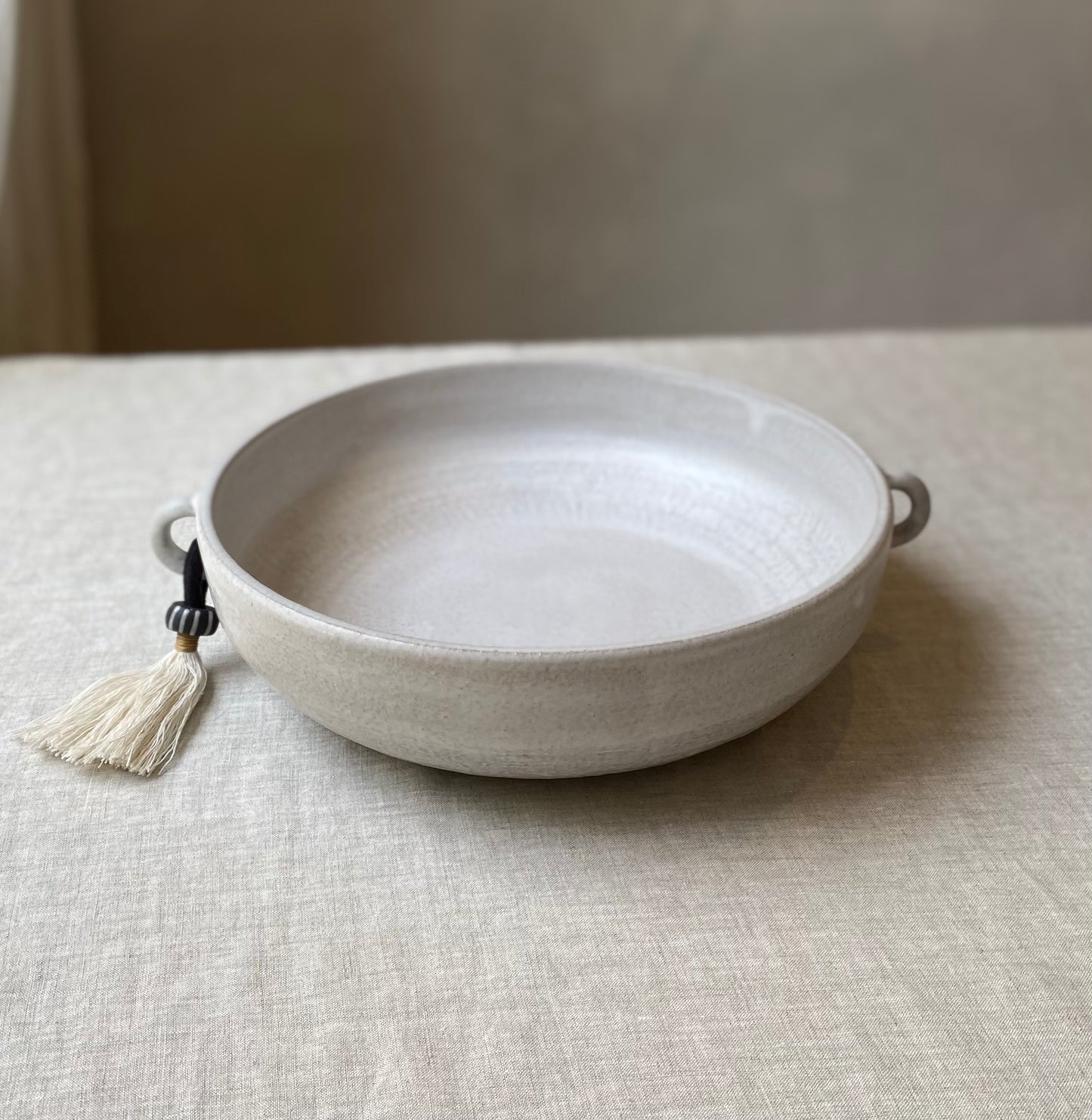 Tassel Serving Bowl