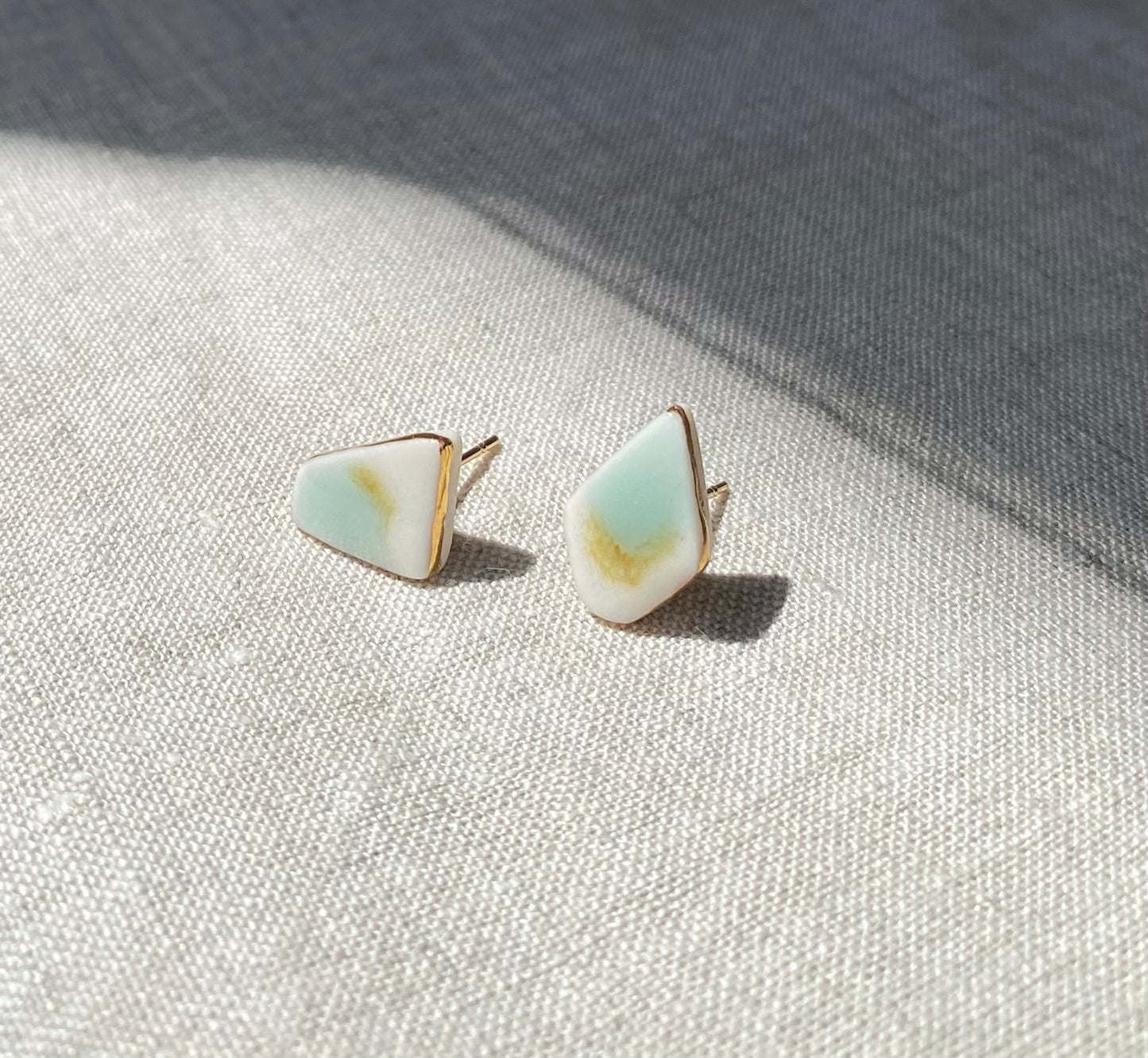 Fragment studs | celadon 2