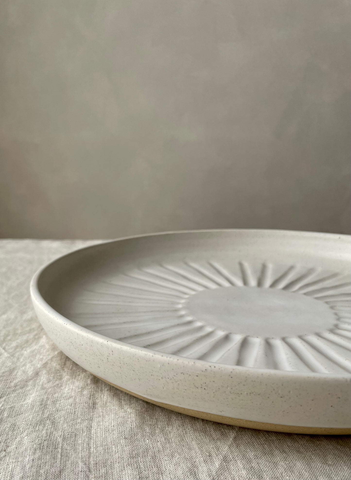 Carved Platter | Sunburst