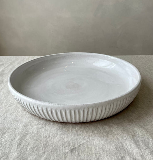 Fluted Serving Bowl