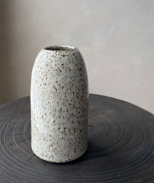 Speckled vase