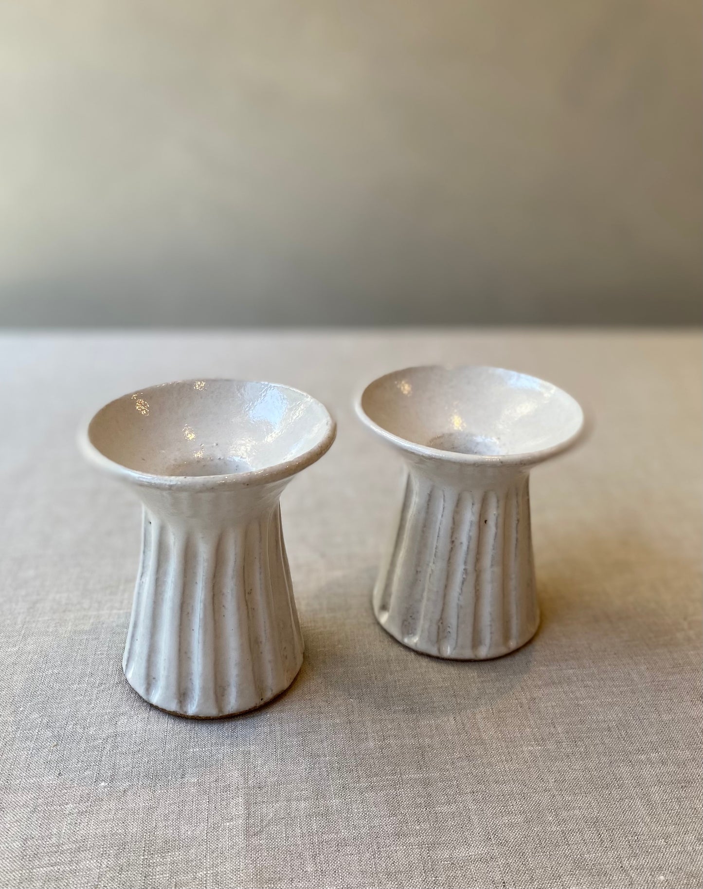 Fluted Candle Holders | 1