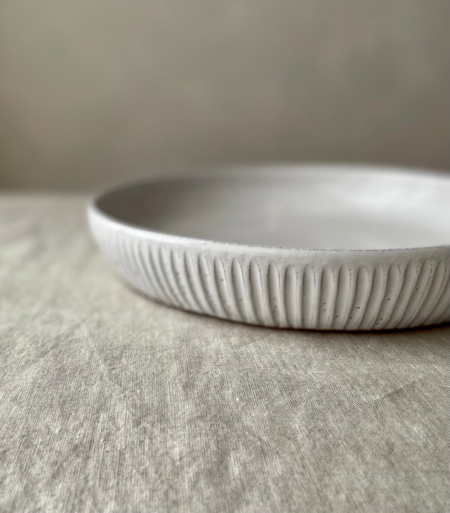 Fluted Serving Bowl